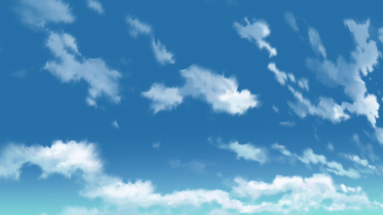 人気ダウンロード イラスト 空 雲 画像