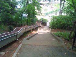 階段 公園